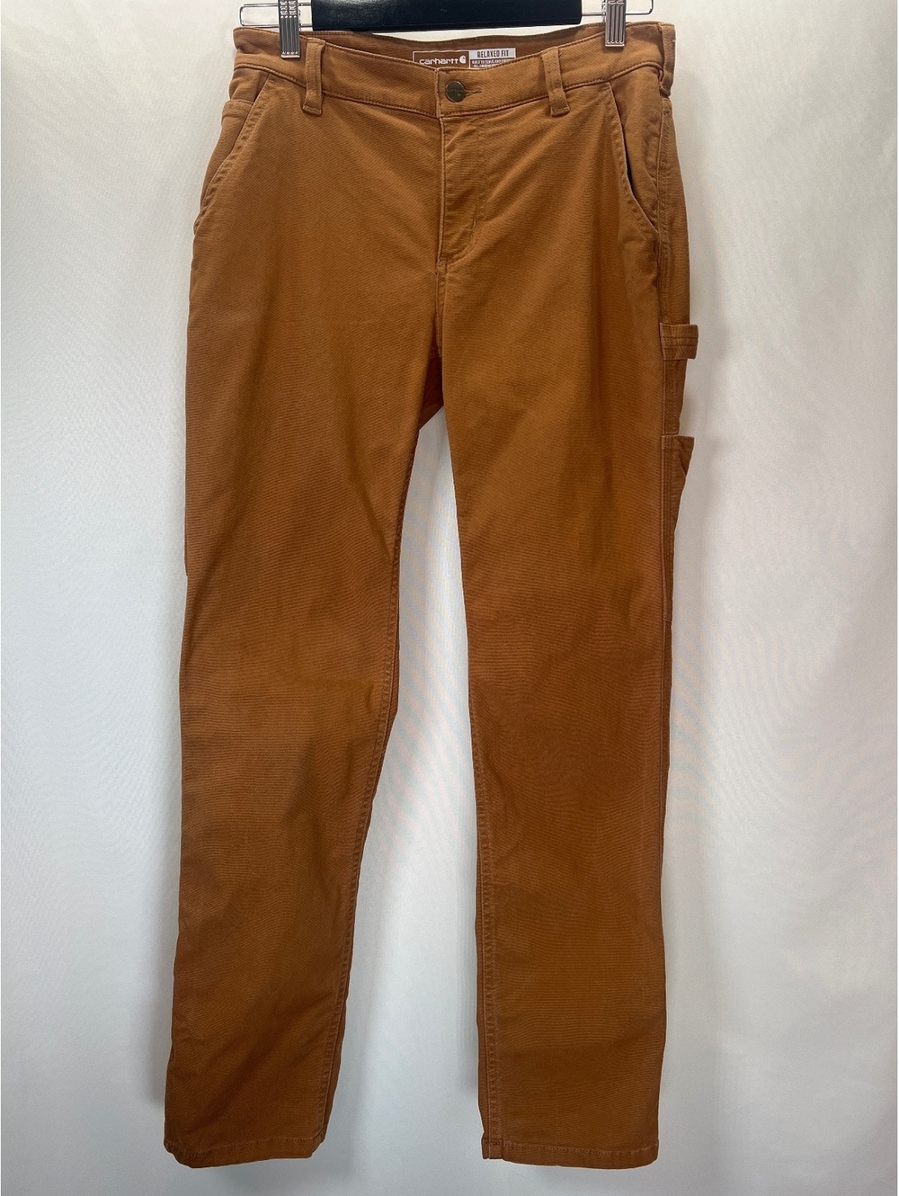 Carhartt Rugged Flex Relaxed Fit Canvas Work Pants Women's Size 2 Short